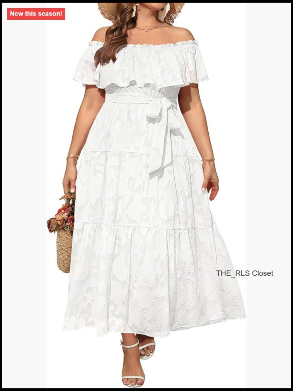 Polyester Chiffon Off Shoulder Maxi Dress Boho Summer Casual